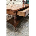 Wine Table Burr Walnut SOLD